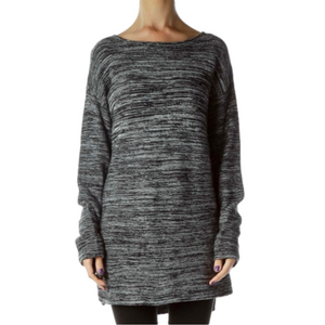 Ellen Tracy | Woven Sweater | Women’s size Large | Black white